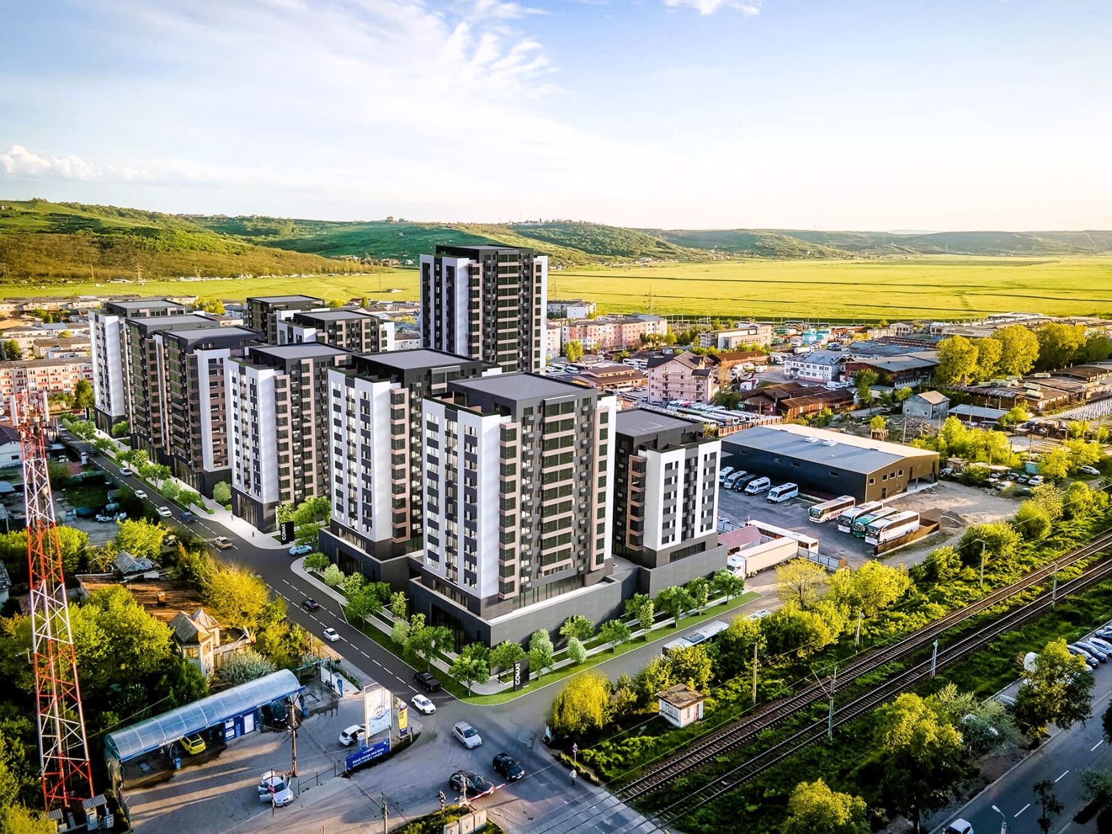 Proiect ambitios in zona Dacia, Comat a primit Autorizatie pentru inca 560 de apartamente in 9 tronsoane noi