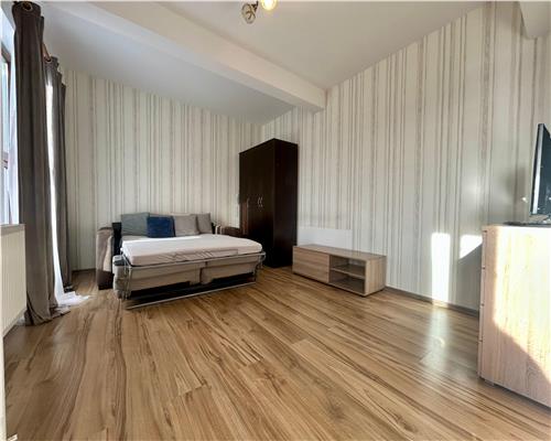 Apartament cu 1 camera de inchiriat, etaj intermediar, bloc  nou, centrala termica proprie, aer conditionat, Tudor Vladimirescu